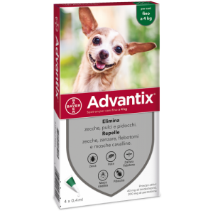 Advantix Spot-on per cani fino a 4 kg