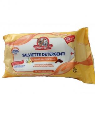 Bayer Salviette Detergenti alla VANIGLIA E CANNELLA 50 Pezzi